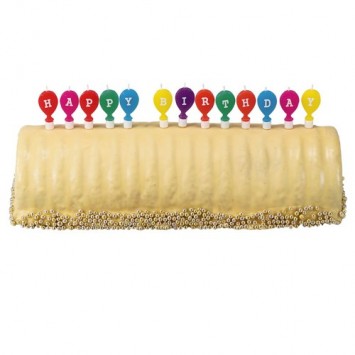 Bougies Happy birthday
