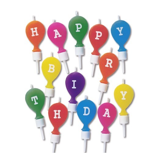 Bougies Happy birthday