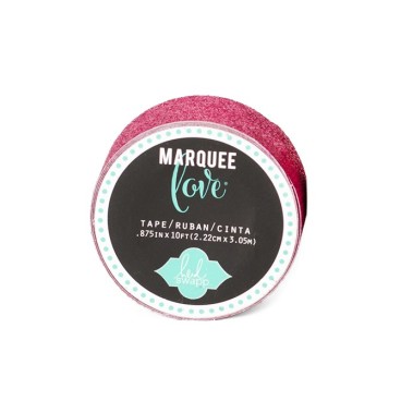Masking tape / Washi tape fantaisie rose fuschia brillant
