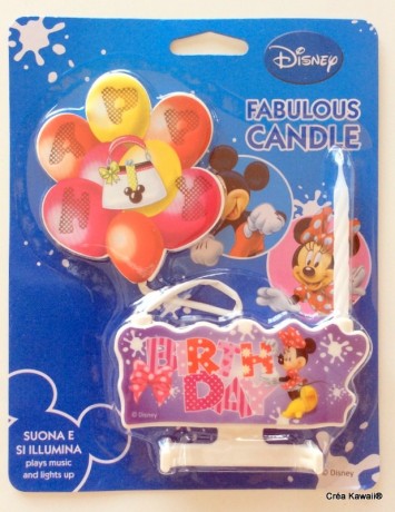 Bougies Anniversaire Disney 