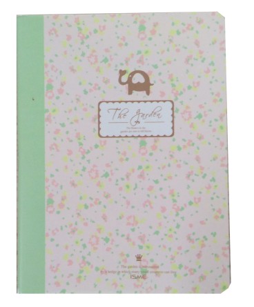 Mini carnet fantaisie " The garden"