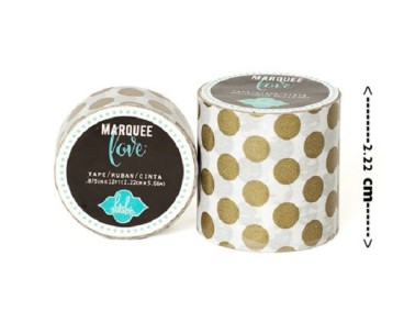 Masking tape / Washi tape fantaisie or