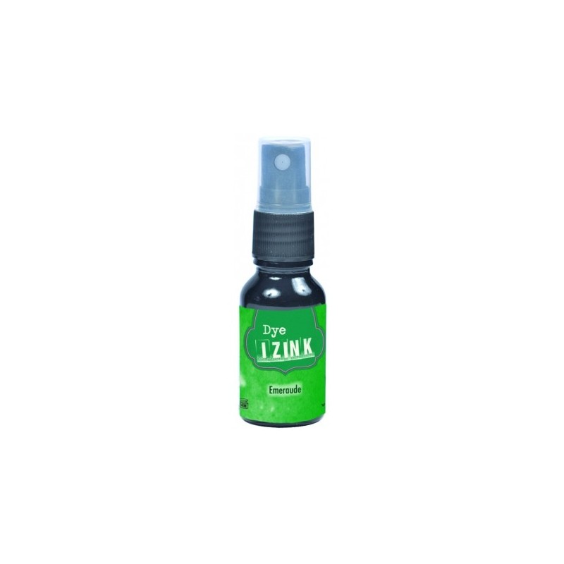 Izink Dye vert émeraude - Encre  aquarellable 15 ml 