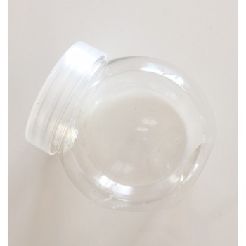Mini bonbonnière en plastique transparent 