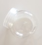 Boite de rangement plastique 8 cm - forme bonbonnière - lot de 50