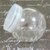 Mini bonbonnière en plastique transparent 