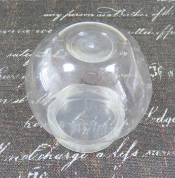 Mini bonbonnière en plastique transparent 