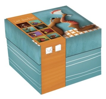 Clairefontaine Les Doudous Boite de Correspondance 9 Cartes + 10 Enveloppes