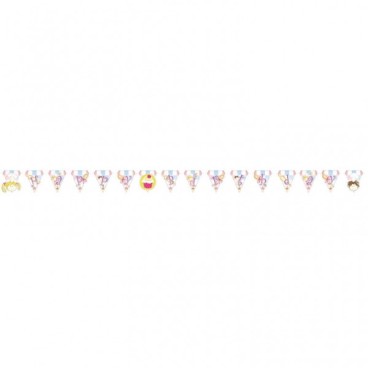 Guirlande de fanions Happy birthday  Little Cooks