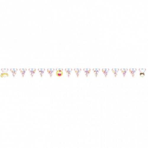 Guirlande de fanions Happy birthday  Little Cooks