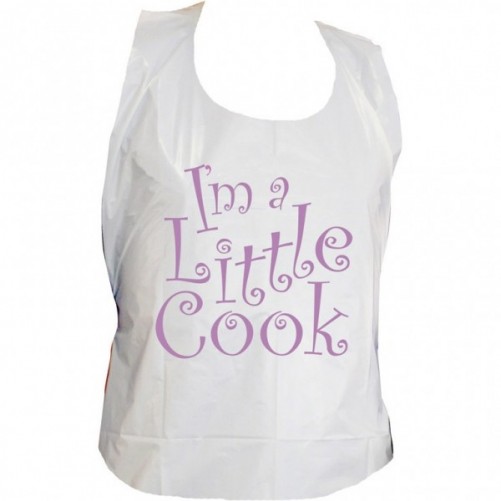Set de 4 tabliers en plastique Little Cooks