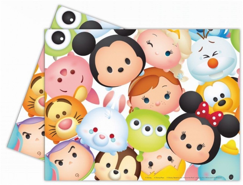 Nappe plastifiée Tsum Tsum 120 x 180 cm