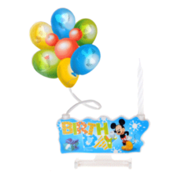 Bougies Anniversaire Disney 