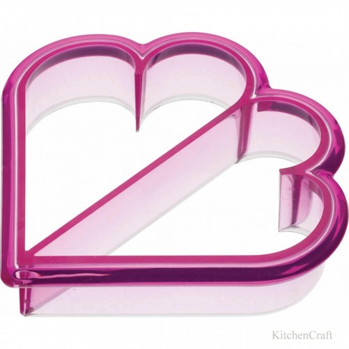 Emporte pièce coupe sandwich 3D - Cœur