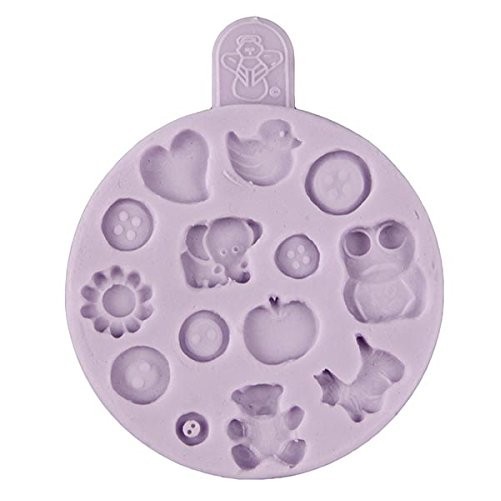 Moule en silicone boutons pour bébé