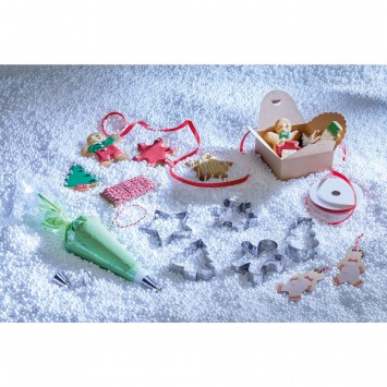 Coffret cadeau biscuits de Noël 39 pièces