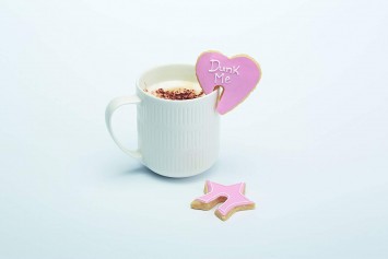 Emportes pièces pour décoration de tasse 2 pièces