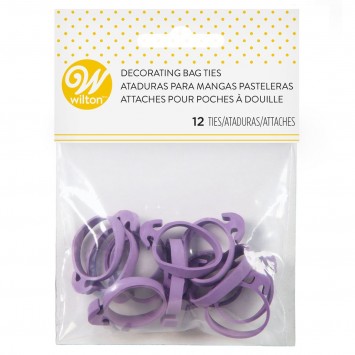 Attaches pour poches à douille. 