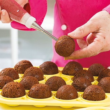Moule à cake pop 18 cavités