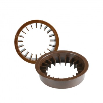 Emporte pièce rond dentelé Calzoncello 8 cm 