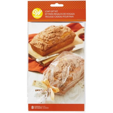 Sachet pour cake -  kit pour 8 pièces 