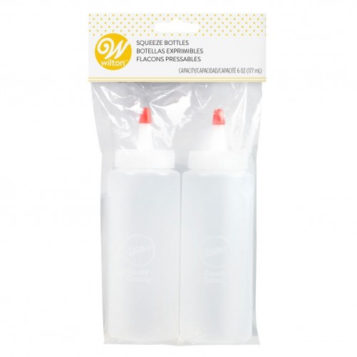 Bouteille pour glaçage et décoration Wilton 177 ML X 2