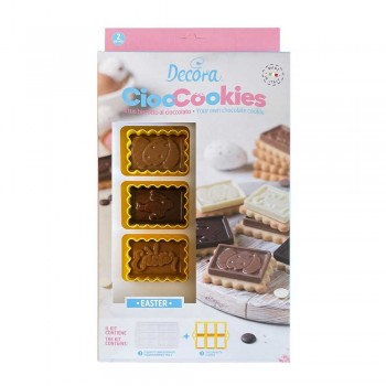 Kit CiocCookies - Biscuits au chocolat - thème Pâques