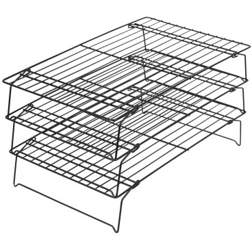 Grilles de refroidissement empilables - 3 pièces