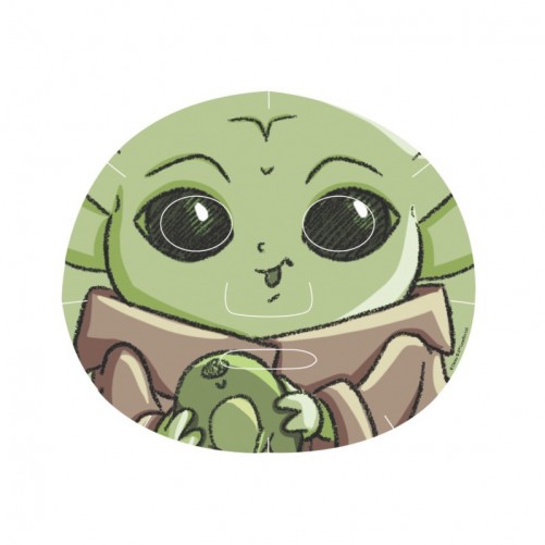 Masque visage mandalorian Grogu