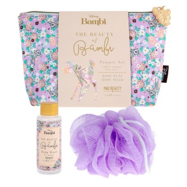 Coffret de bain Bambi - gel douche et fleurs