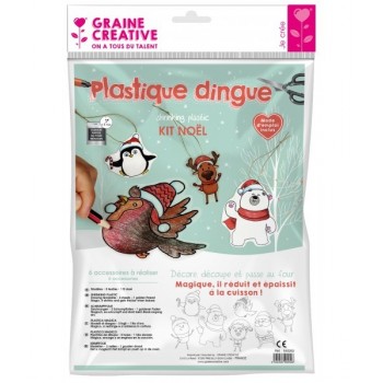 Kit plastique dingue - Kit décorations de Noël
