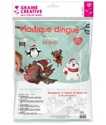 Kit plastique dingue - Kit décorations de Noël