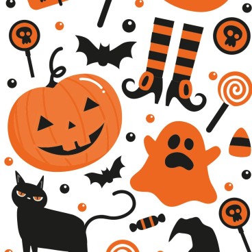 Sachet fantaisie Halloween - 20 pièces