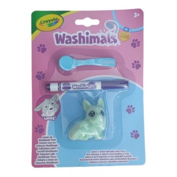 Washimals - 1 animal a colorier  chien Laney