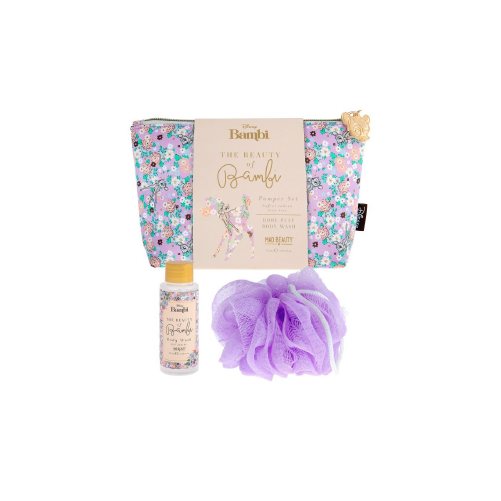 Coffret de bain Bambi - gel douche et fleurs
