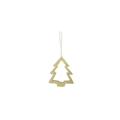 Supension Sapin creux à décorer - 10 cm