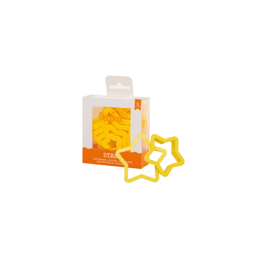 Emporte pièce étoile - set de 5 pièces