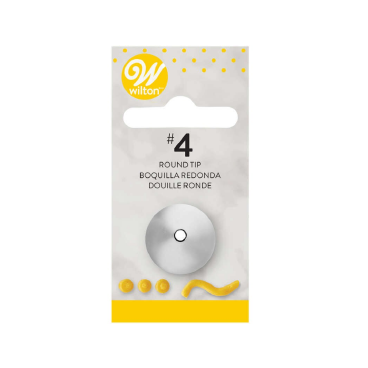 Douille métallique ronde Wilton n°4