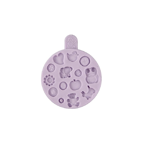 Moule en silicone boutons pour bébé