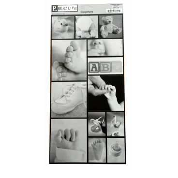 Planche de 13 stickers Snapshots Baby Classic