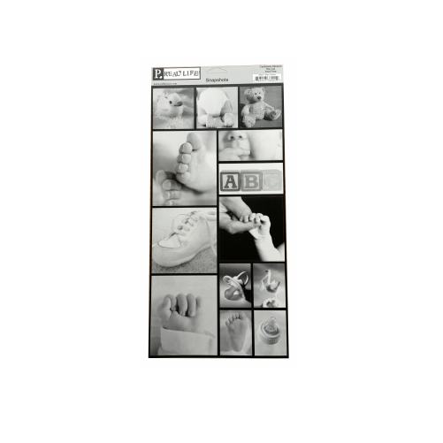 Planche de 13 stickers Snapshots Baby Classic