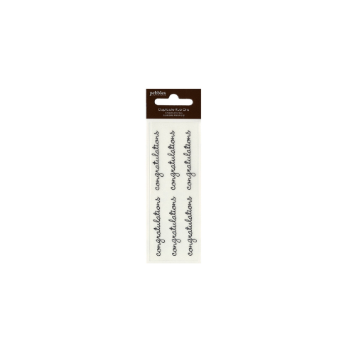 Transfert Rub ons - Congratulations - transfert calque