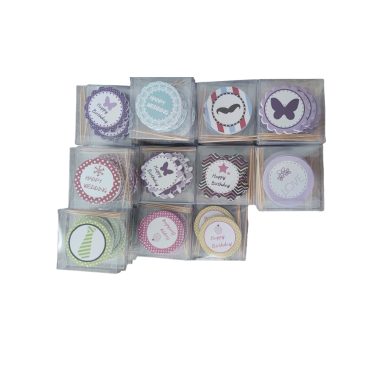 Pics décoratifs pour cupcakes - 200 pièces