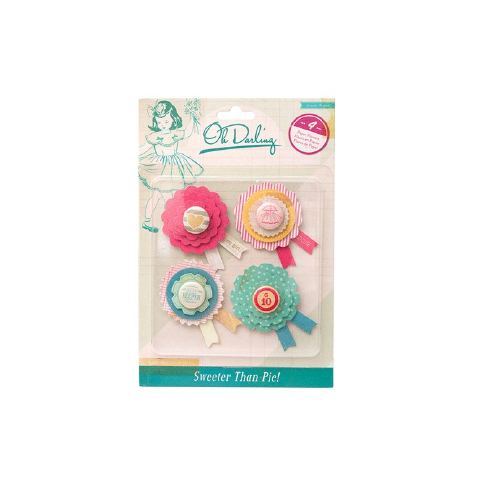 Embellissements en papier - Collection "Oh Darling"