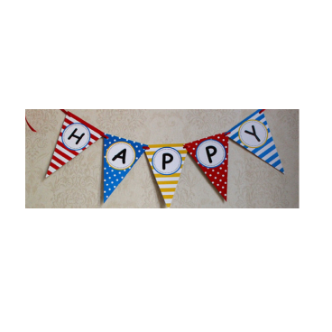 Suspension happy birthday