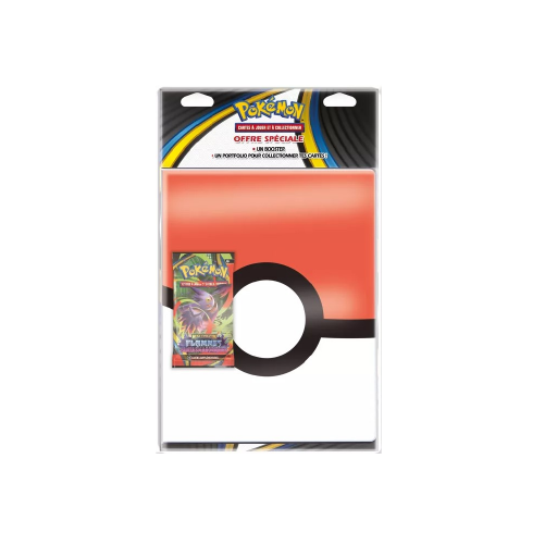 Pokemon  Méga Evolution Flammes Fantasmagoriques  - booster et cahier range-cartes