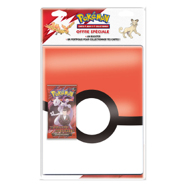 Pokemon Ecarlate et Violet Rivalités destinées - booster et cahier range-cartes