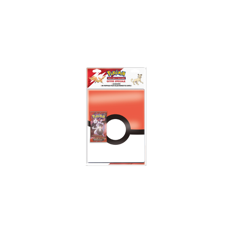 Pokemon Ecarlate et Violet Rivalités destinées - booster et cahier range-cartes