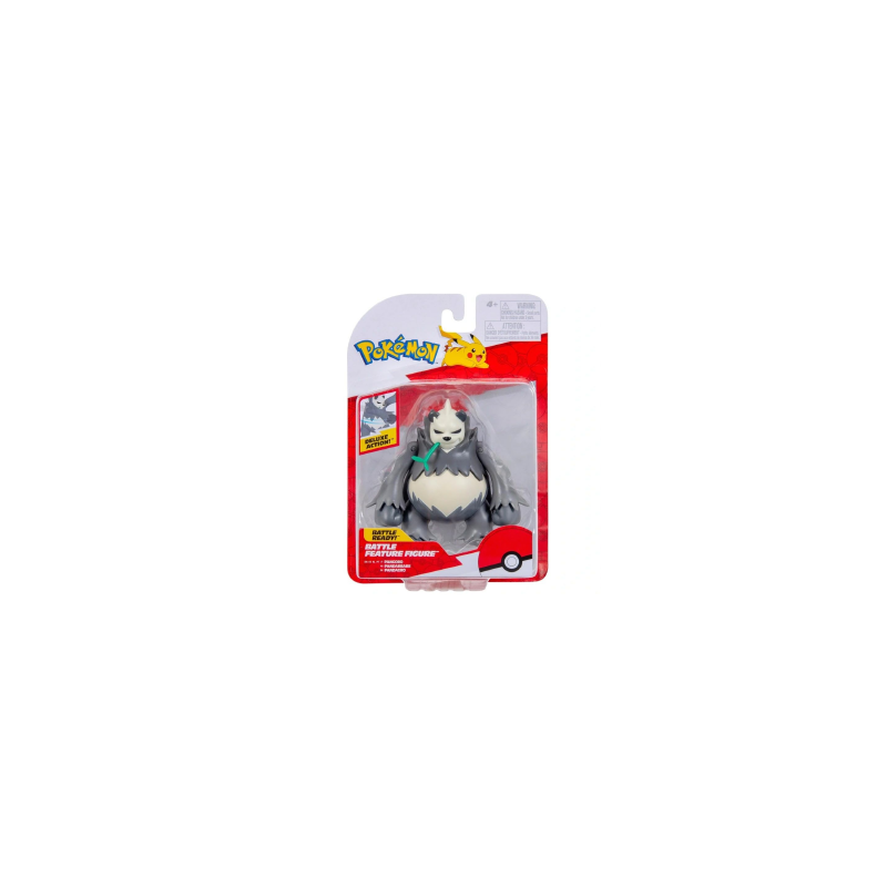 Figurine de Combat Pokemon Pandarbare 10 cm Figurine de Combat Pokemon Pandarbare 10 cm