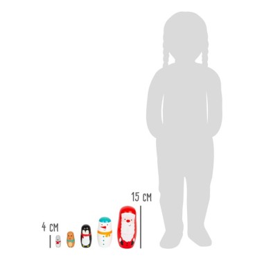 Poupées russes de Noël